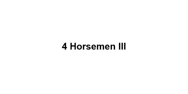 4 Horsemen III main thumbnail