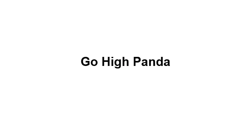 Go High Panda main thumbnail