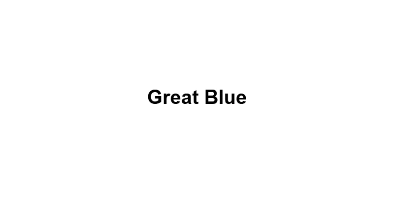 Great Blue main thumbnail