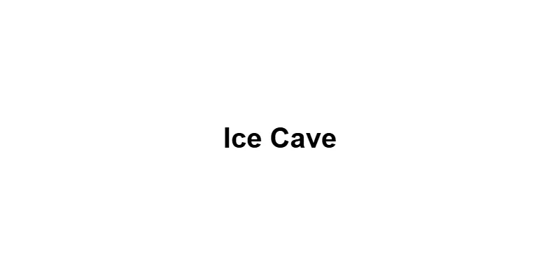 Ice Cave main thumbnail