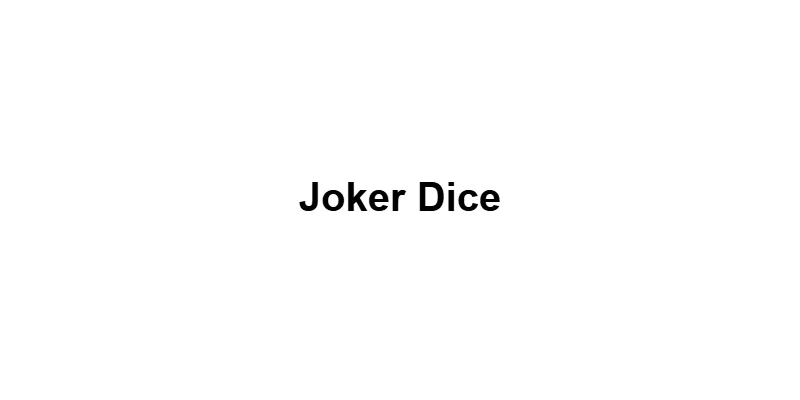 Joker Dice main thumbnail
