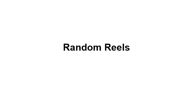 Random Reels main thumbnail