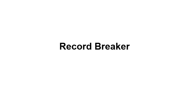 Record Breaker main thumbnail