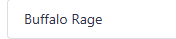 Buffalo Rage