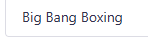 Big Bang Boxing