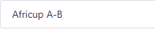 Africup A-B