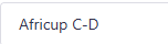 Africup C-D
