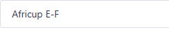 Africup E-F