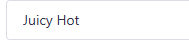 Juicy Hot