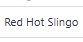 Red Hot Slingo