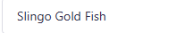 Slingo Gold Fish