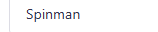 Spinman