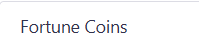 Fortune Coins