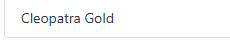 Cleopatra Gold
