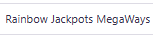 Rainbow Jackpots MegaWays