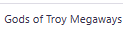 Gods of Troy Megaways