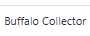 Buffalo Collector