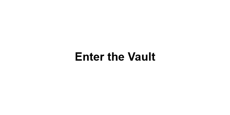 Enter the Vault main thumbnail