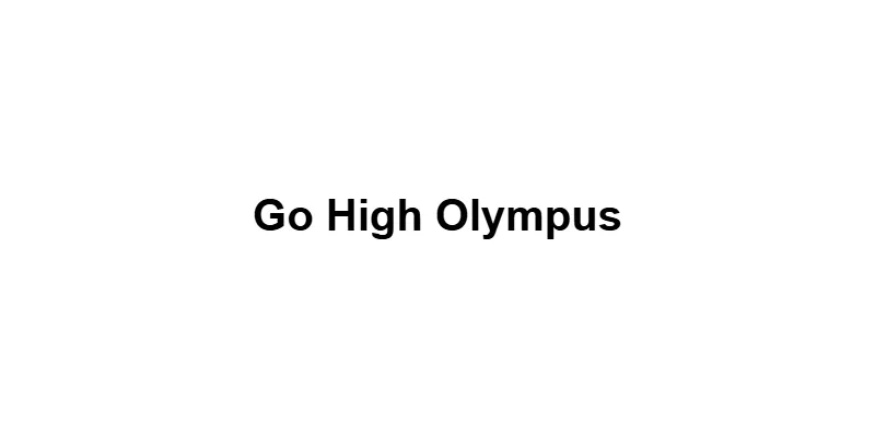Go High Olympus main thumbnail