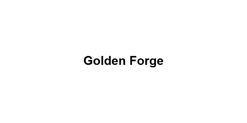 Golden Forge main thumbnail