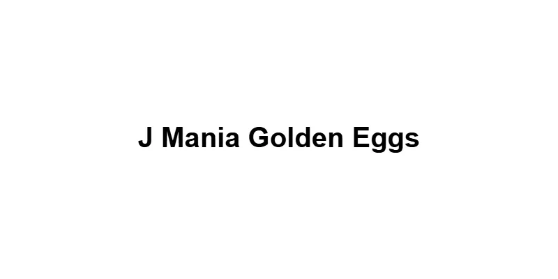 J Mania Golden Eggs main thumbnail