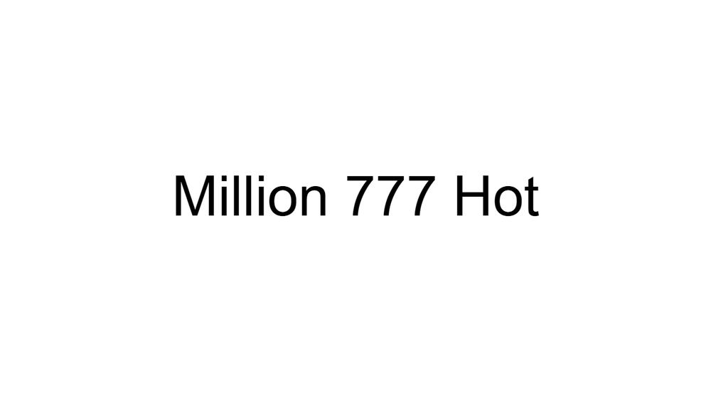 Million 777 Hot main thumbnail
