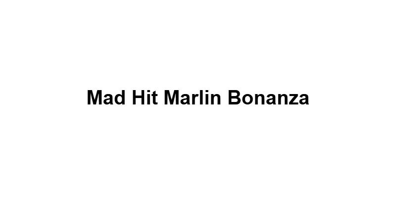 Mad Hit Marlin Bonanza main thumbnail