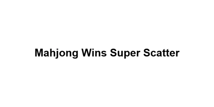 Mahjong Wins Super Scatter