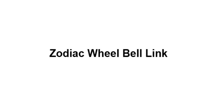 Zodiac Wheel Bell Link
