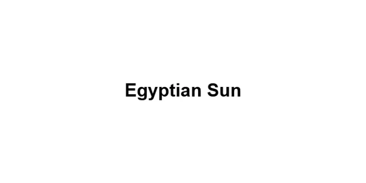 Egyptian Sun
