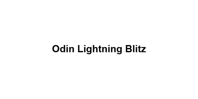 Odin Lightning Blitz