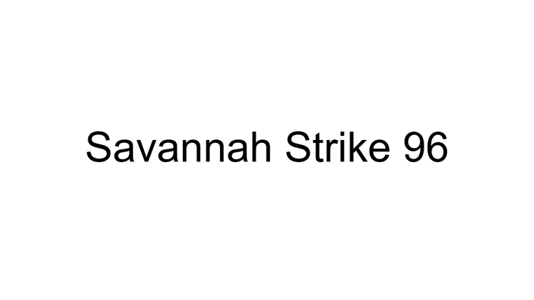 Savannah Strike 96