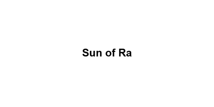 Sun of Ra