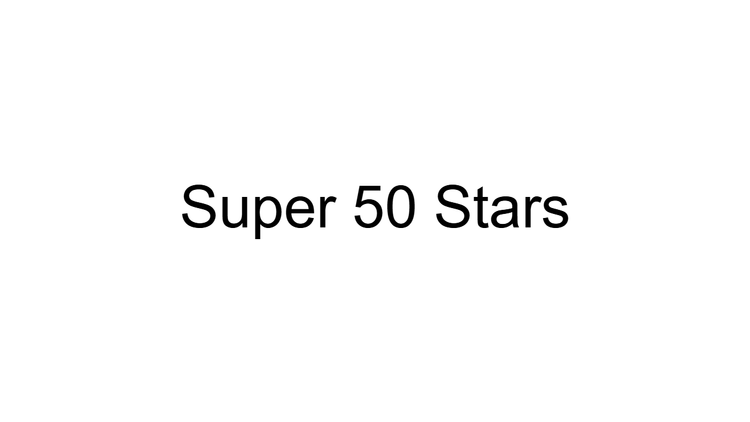 Super 50 Stars