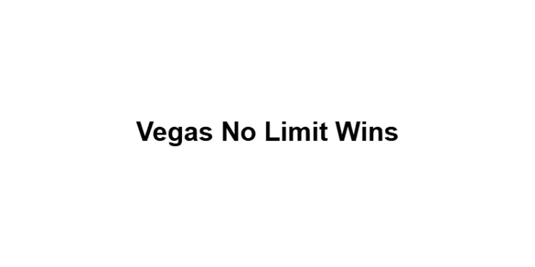 Vegas No Limit Wins