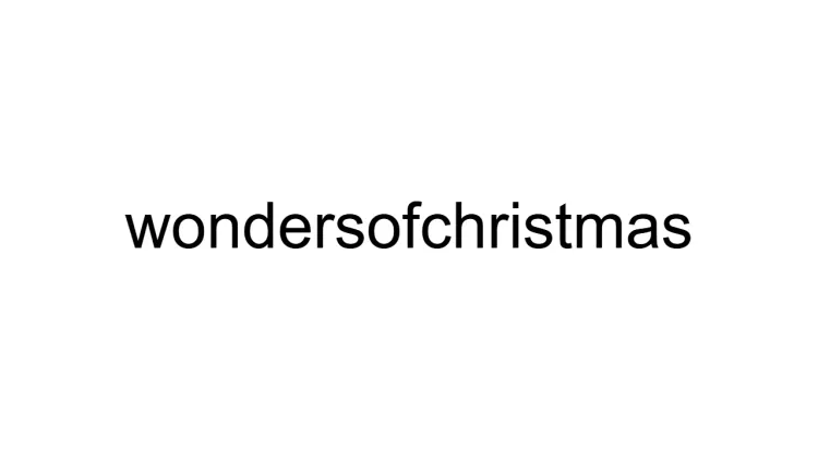 Wonders of Christmas