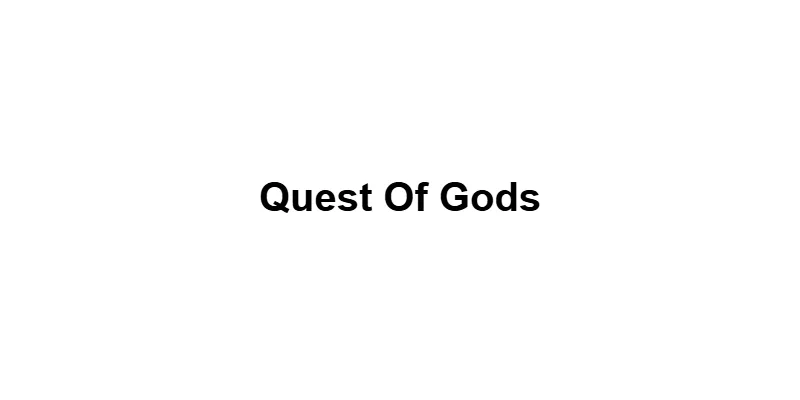 Quest Of Gods main thumbnail