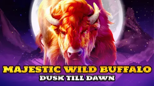 Majestic Wild Buffalo - Dusk Till Dawn