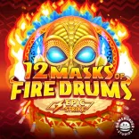 12 Masks of Fire Drums