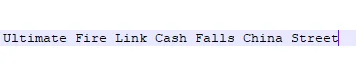 Ultimate Fire Link Cash Falls China Street main thumbnail